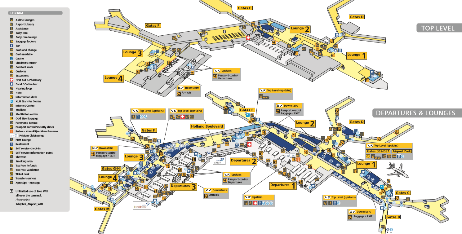 Flughafen Amsterdam Schipol Alles Wissenswerte F r Reisende