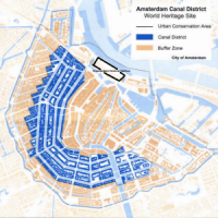 Ámsterdam en el mapa