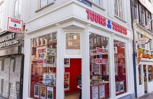 Tours & tickets store in Amsterdam