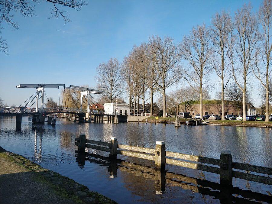 Weesp - Ossenmarktbridge and fortress