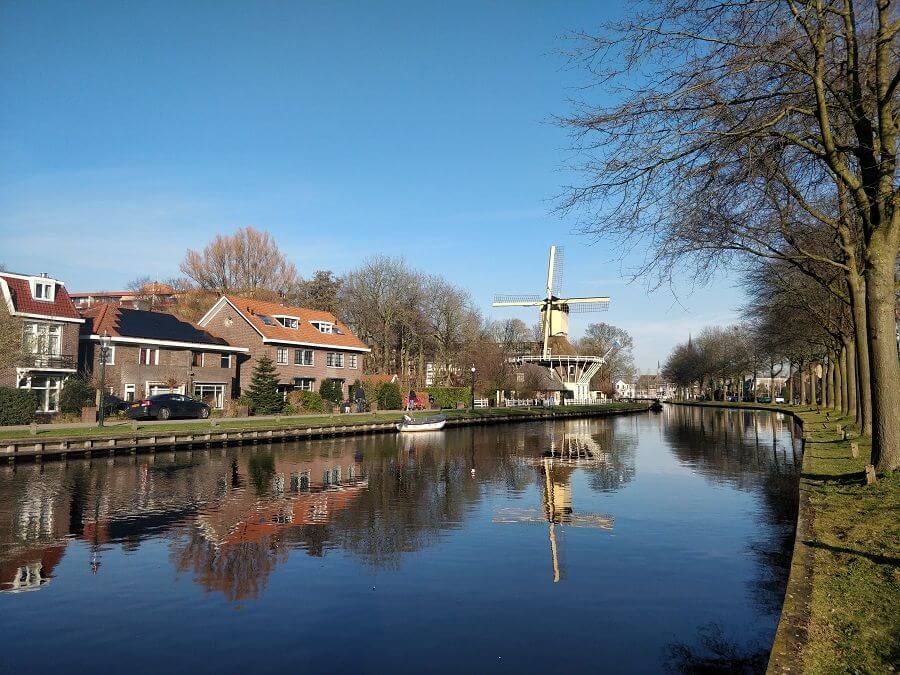 Weesp - traditional Dutch windmill