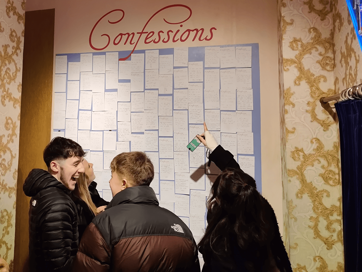 Confession Wall Red Light Secrets Museum