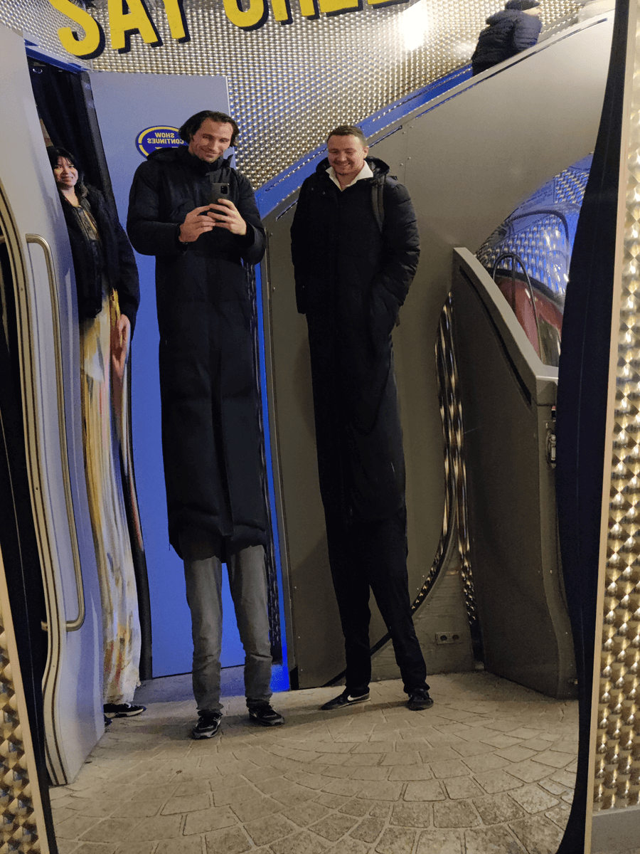 Floris and Dani at Ripleys