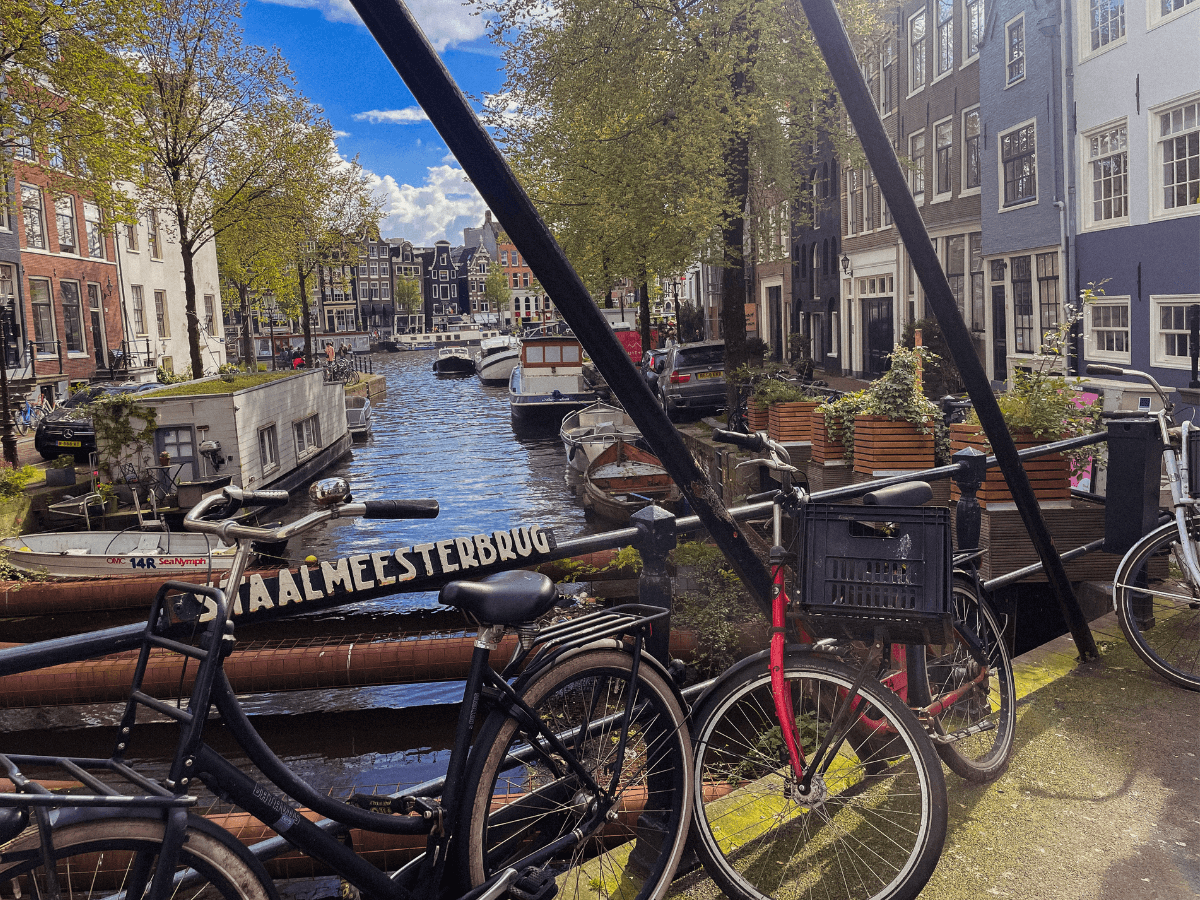 Staalmeesterbrug in Amsterdam