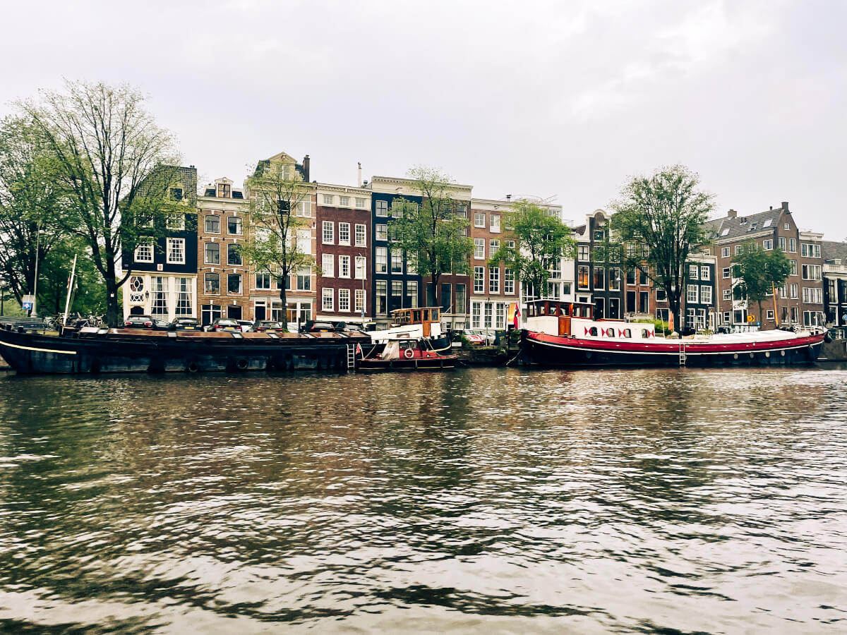 Views from Lovers Canal Cruise cheese and wine