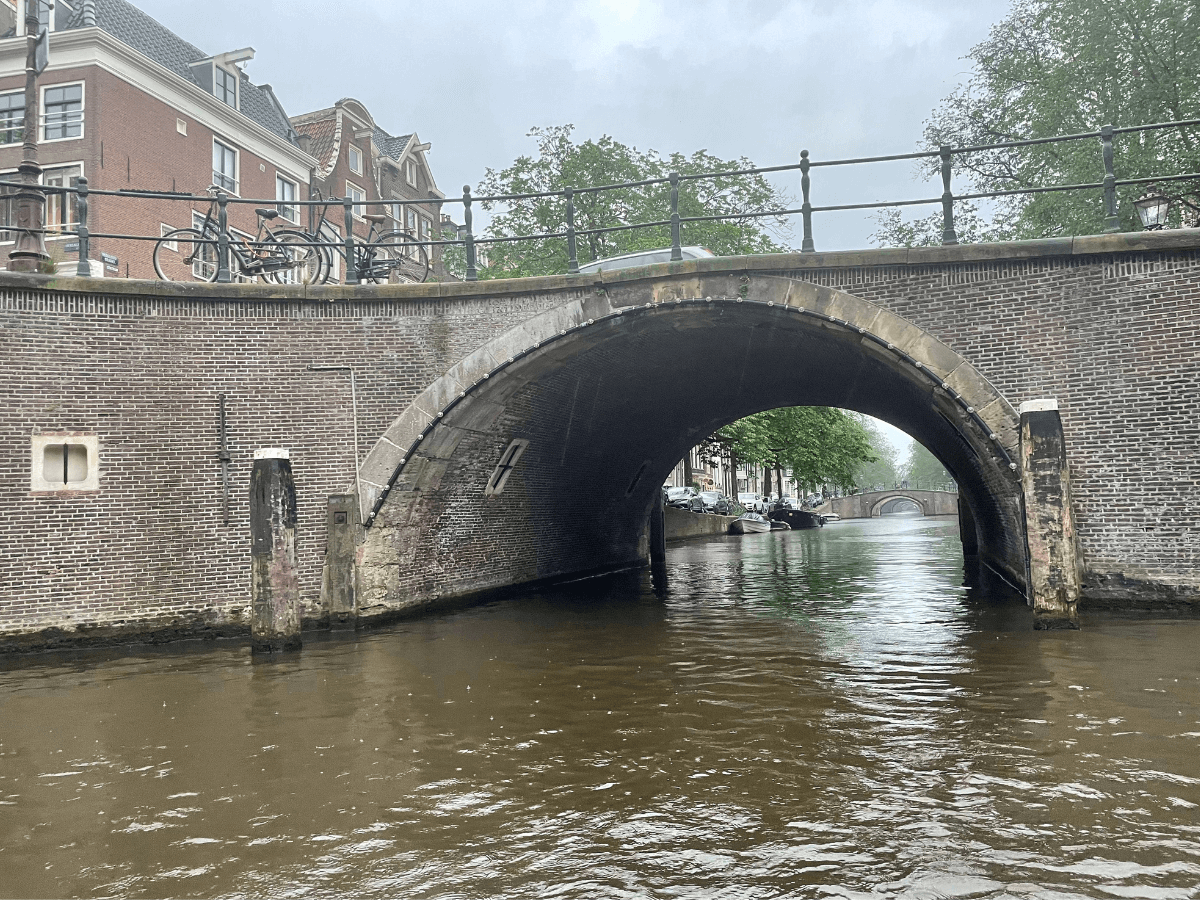 Lovers Canal Cruise cheese and wine