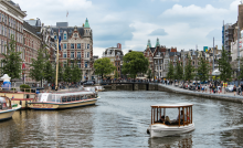 amsterdam city view