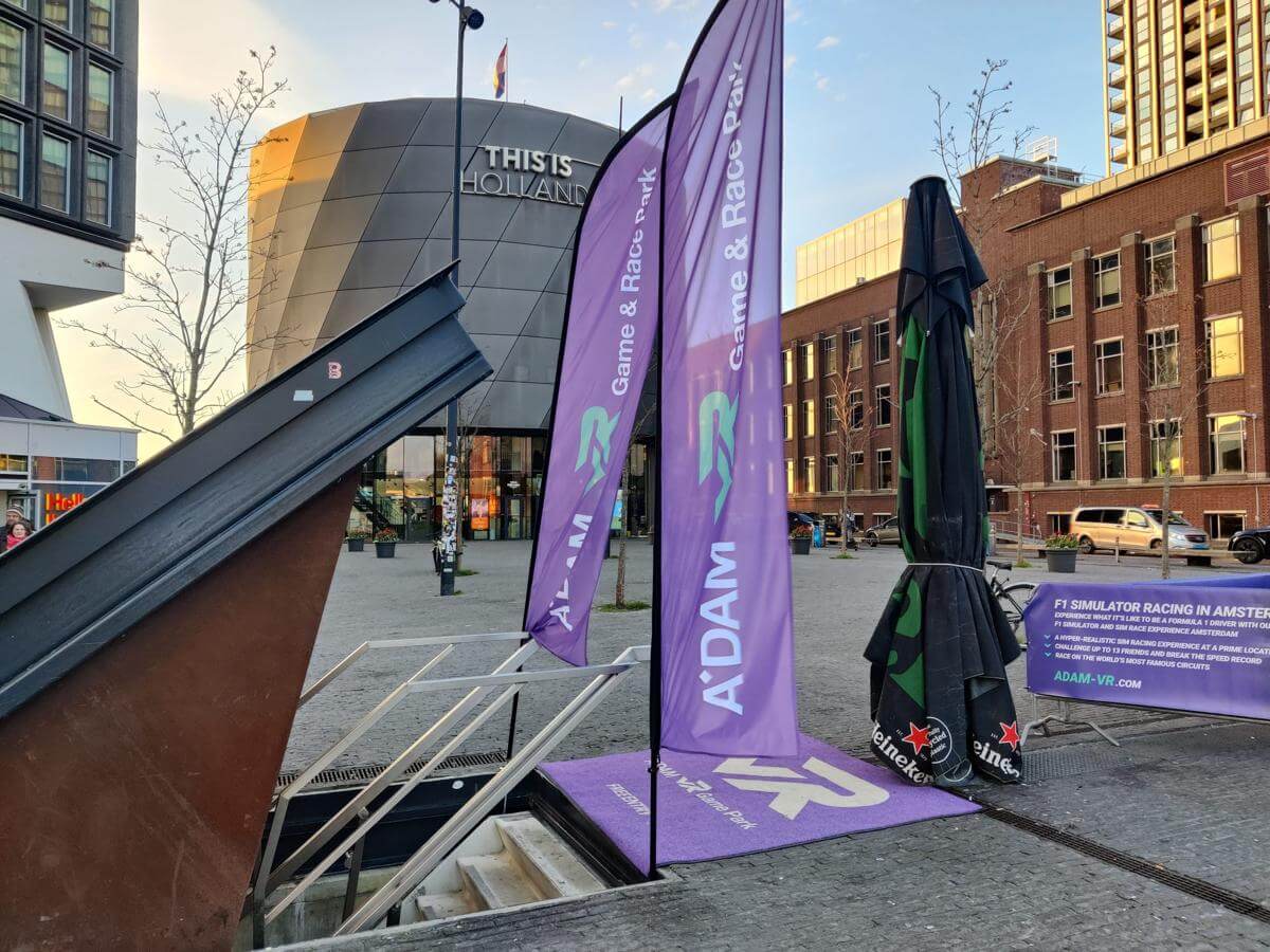 A'DAM VR game park Amsterdam