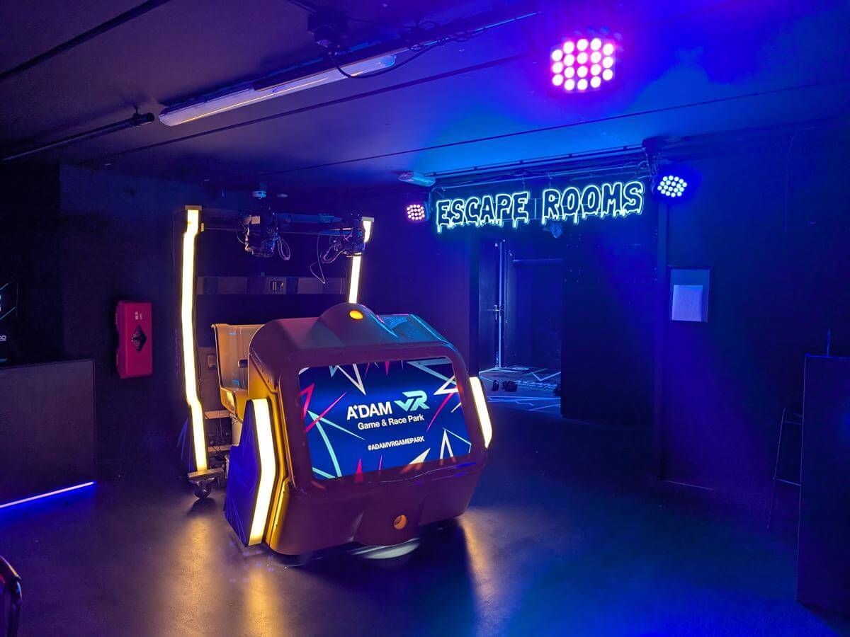 A'DAM VR gaming experience Amsterdam