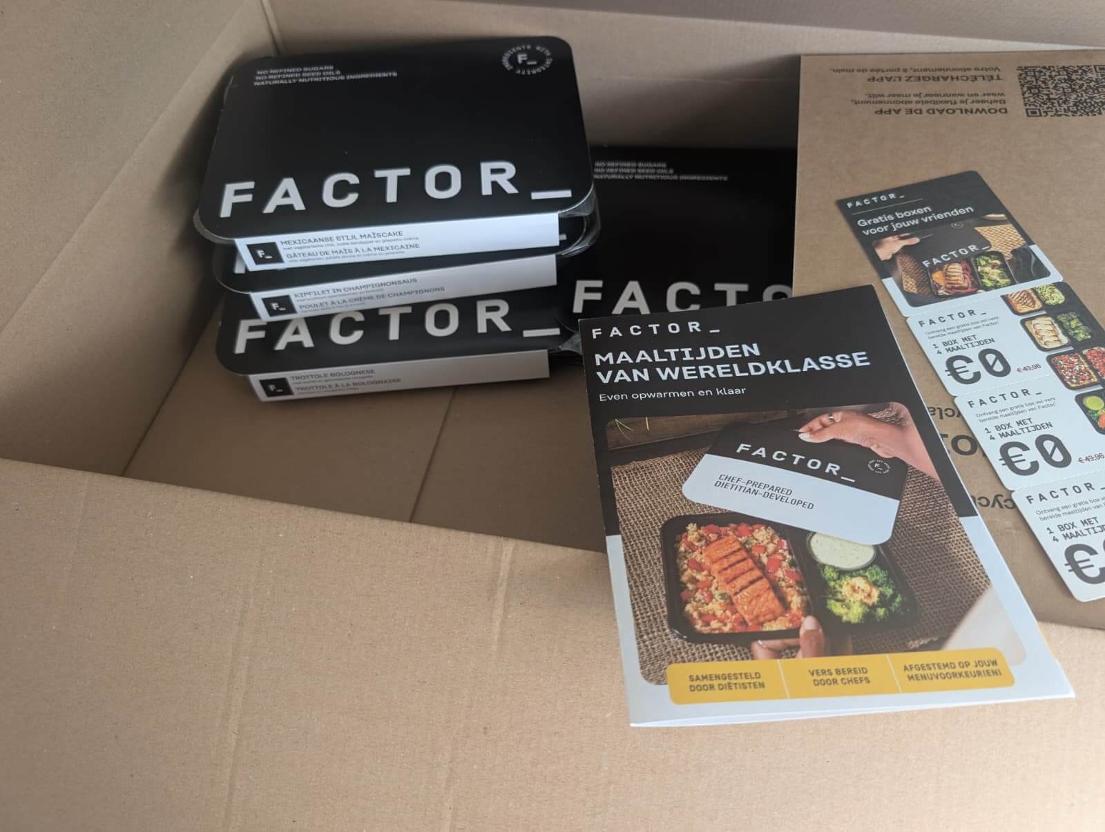 Factor Meals unboxing Factor Meals unboxing