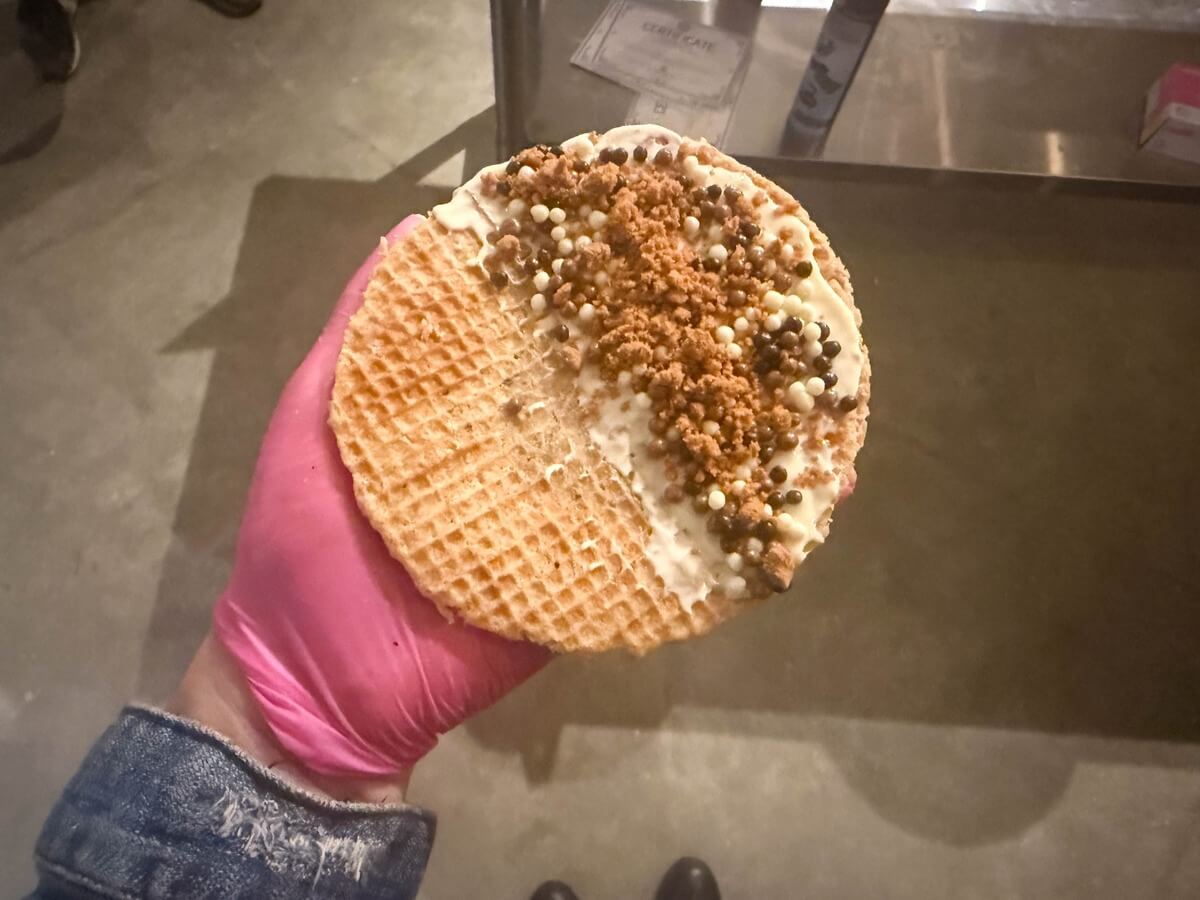 Delicious stroopwafels from the workshop Delicious stroopwafels from the workshop