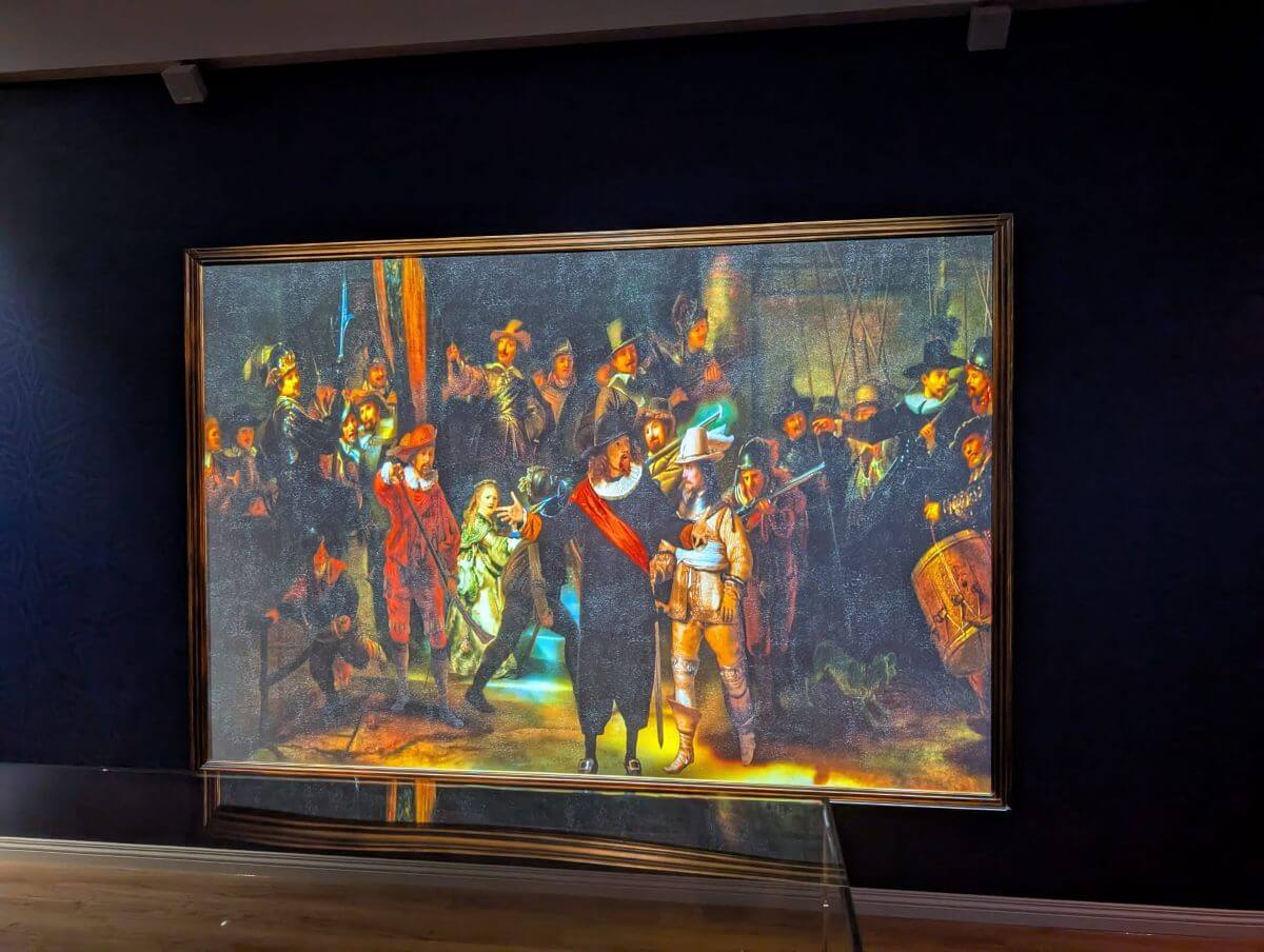 The golden age room, with the nachtwacht! The golden age room, with the nachtwacht!