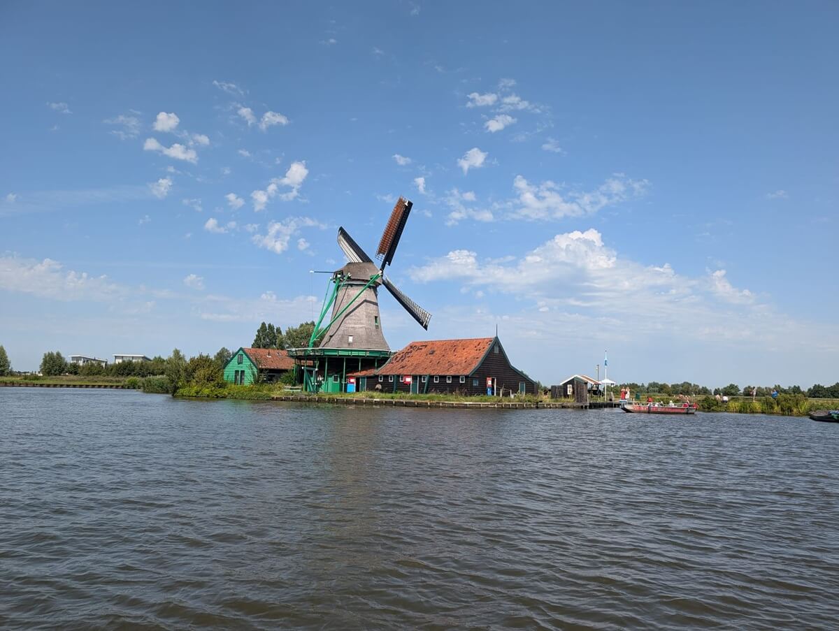 Zaanse Schans windmill village - windmill museum