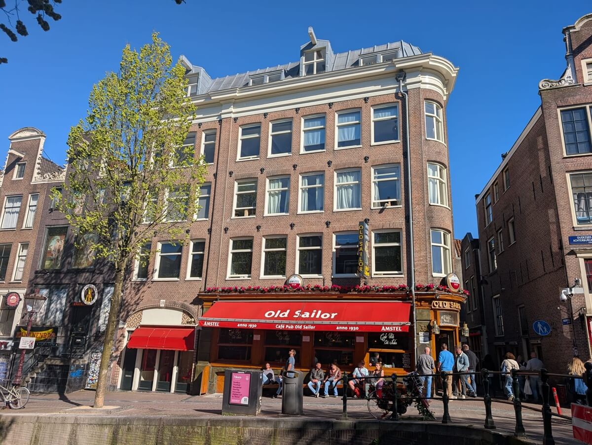 Old Sailor cafe - Red Light District Amsterdam