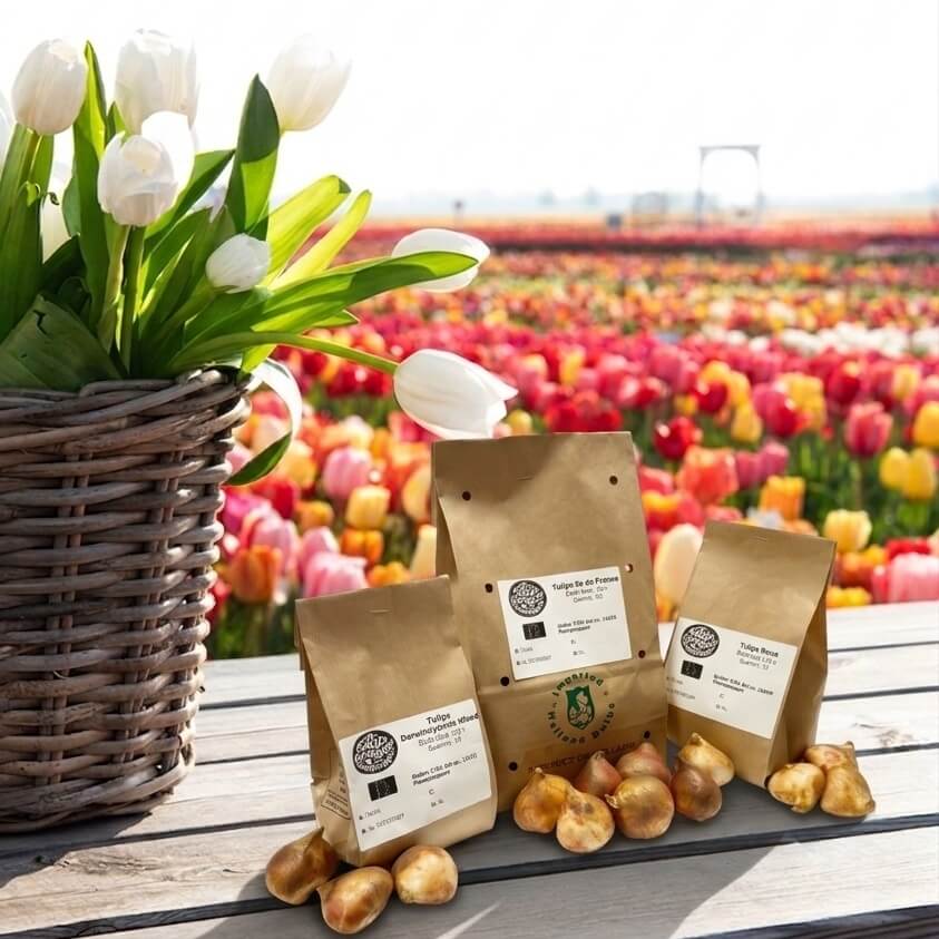 Bulbes de fleurs de la boutique en ligne de la Tulip Experience