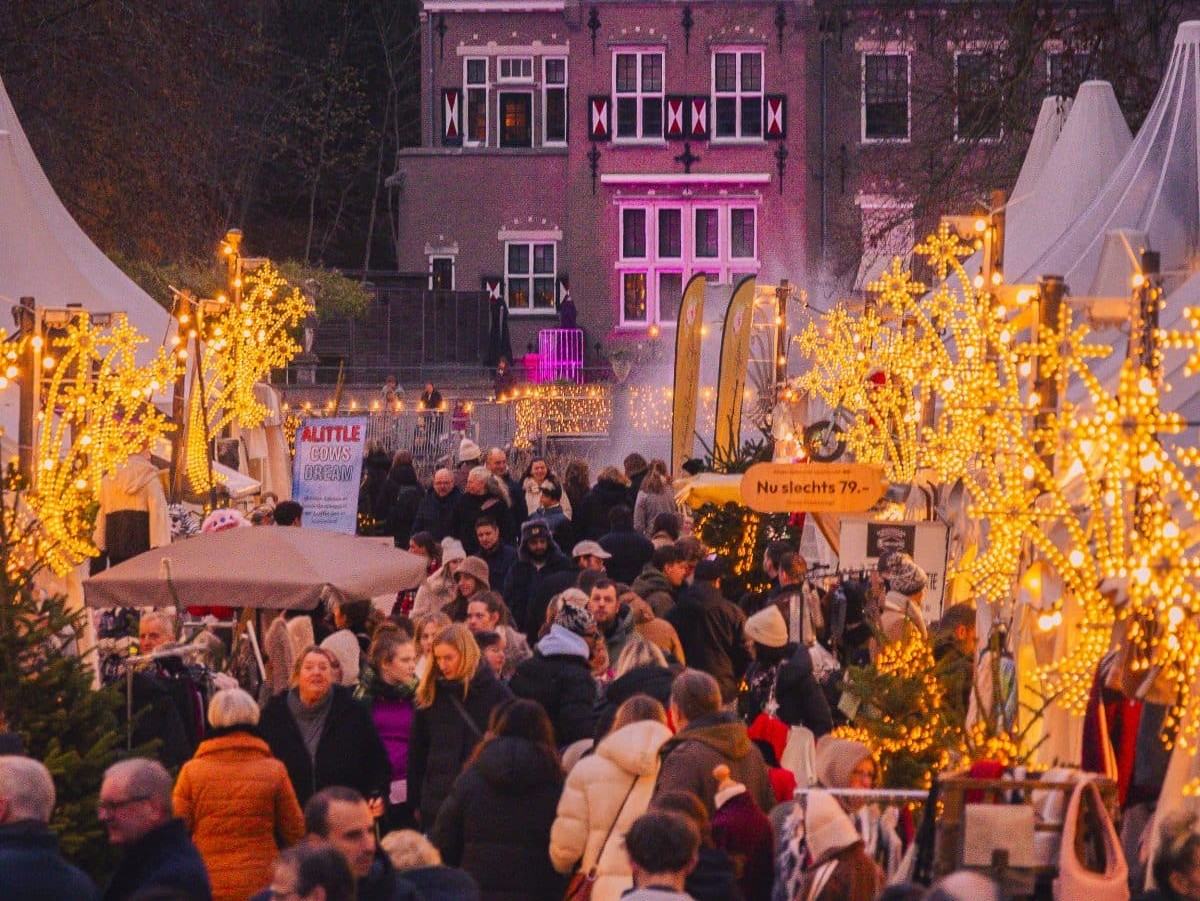 Castle christmas fair santpoort
