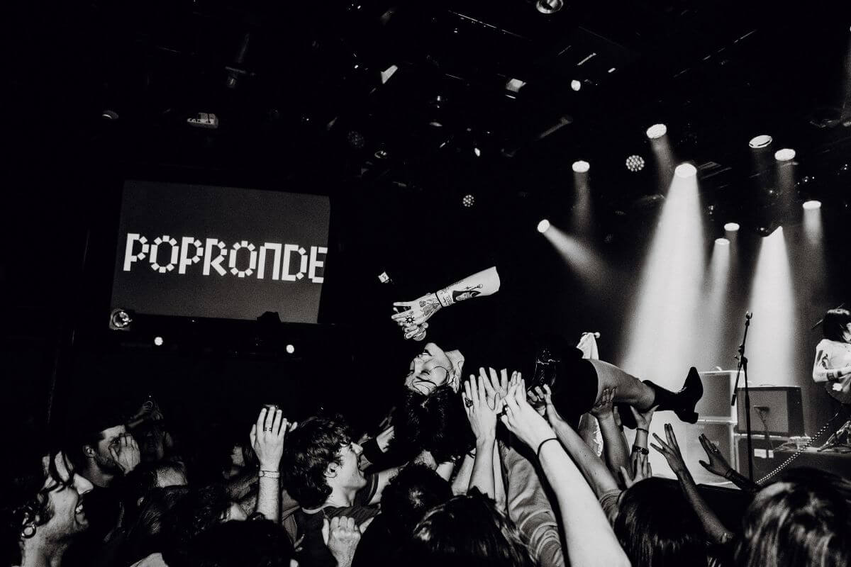 Popronde 2025 Melkweg stage diving