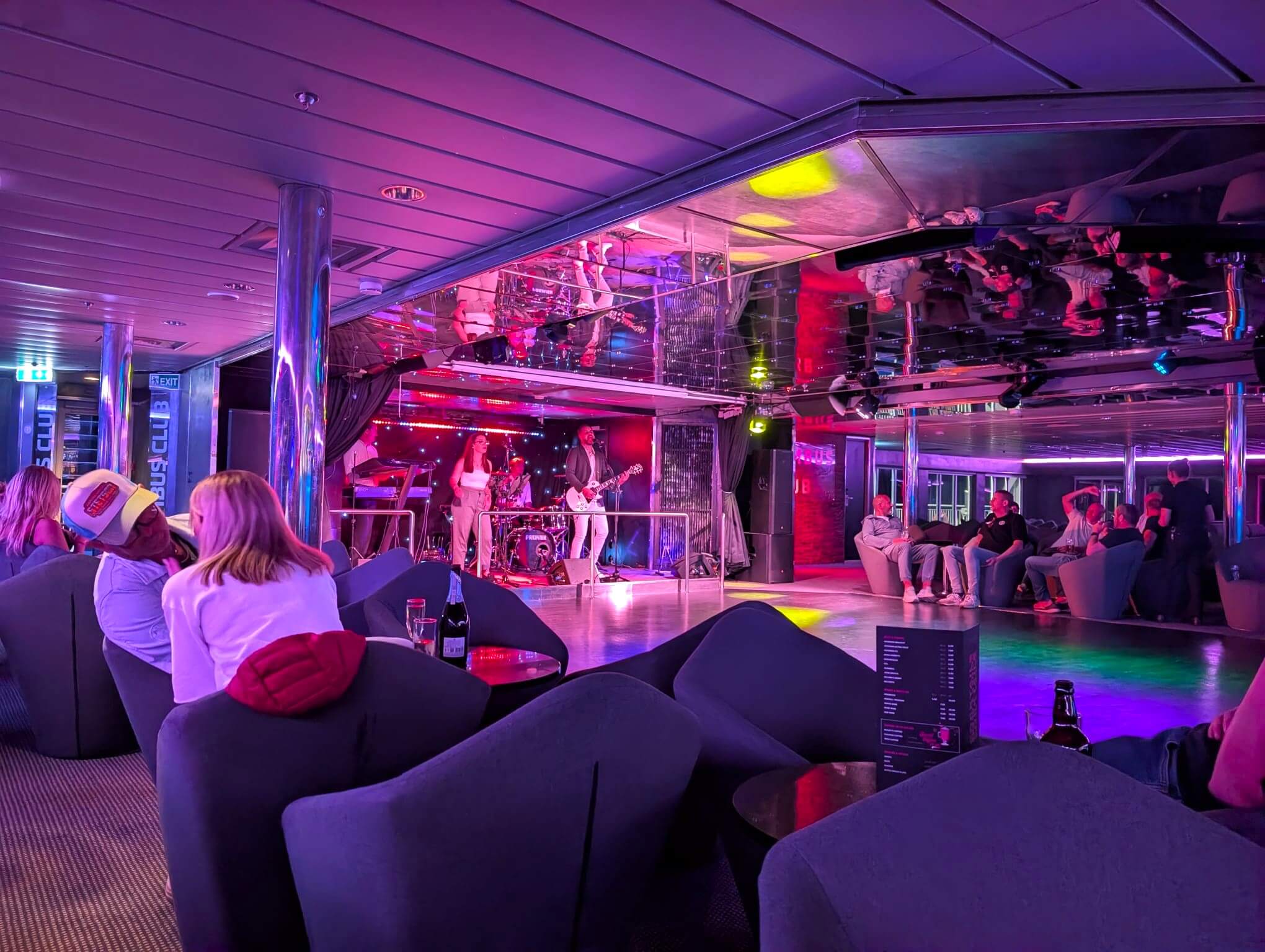 Columbus night club on DFDS newcastle ijmuiden crossing Columbus night club on DFDS newcastle ijmuiden crossing